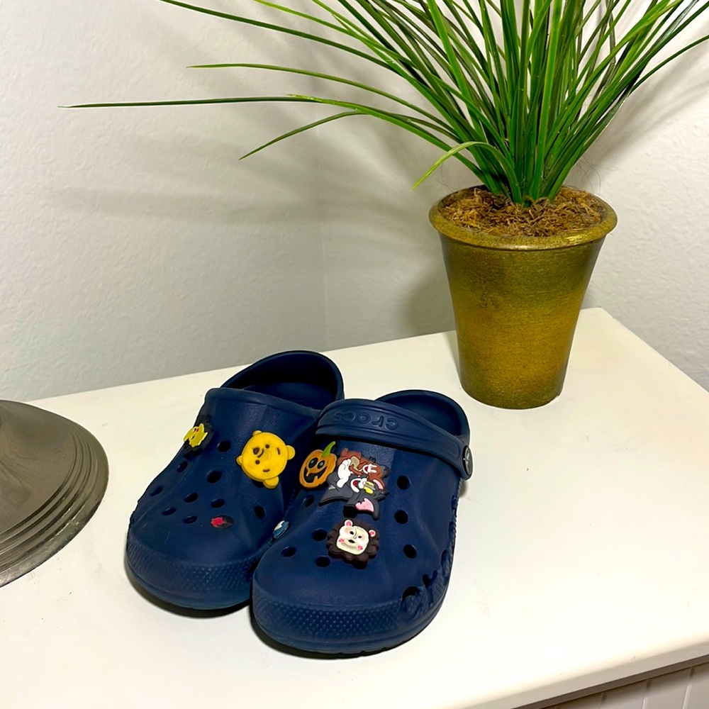 Crocs kids toddler 12 blue